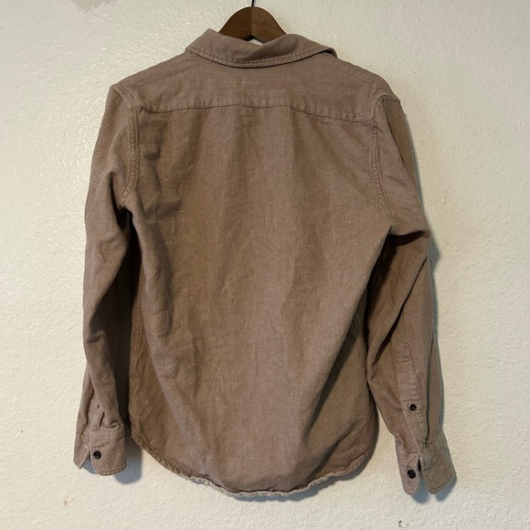 Taylor Stitch Casual Brown Button-Down Shirt SZ 38 Cotton Minimal Lumberjack - Picture 8 of 11